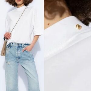 ANINE Bing White Palmer Tee